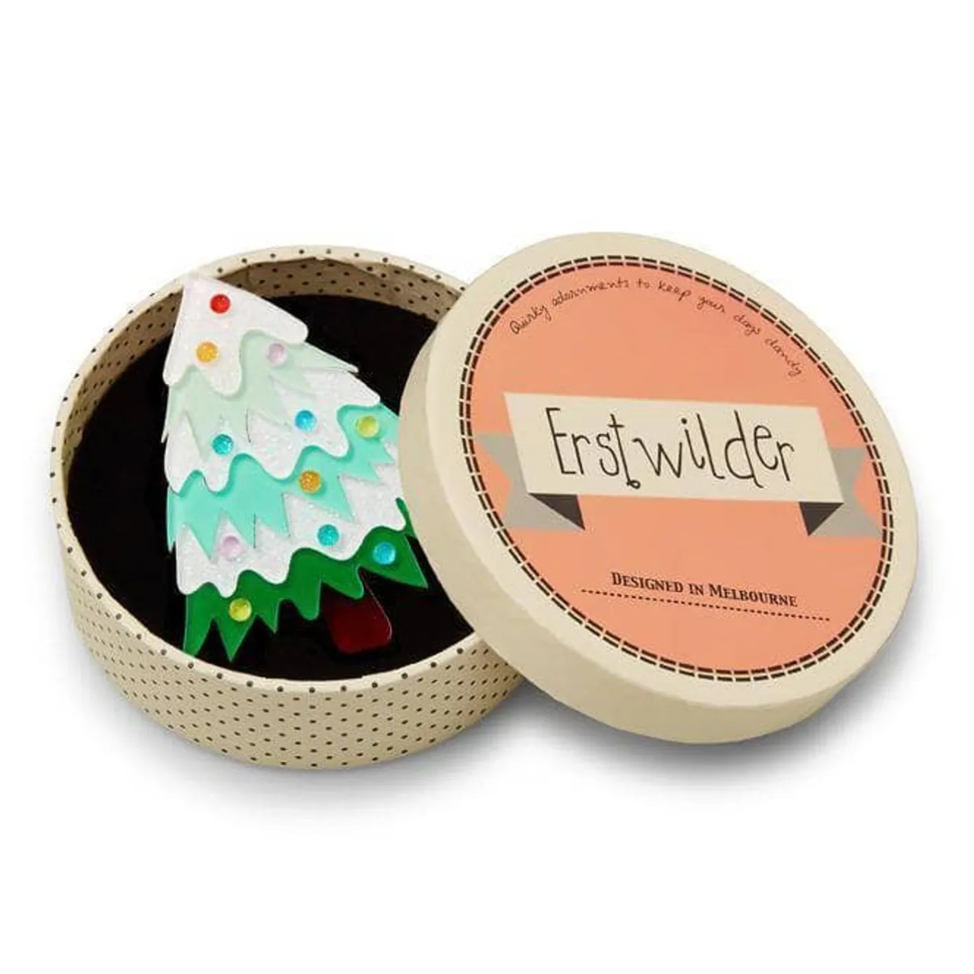 Erstwilder To Be Jolly Brooch^ Brooches