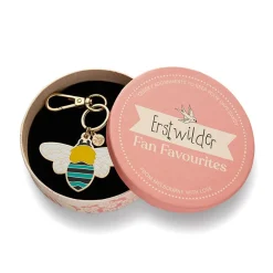 Erstwilder To Bee Or Not To Bee Key Ring^ Enamel Key Rings