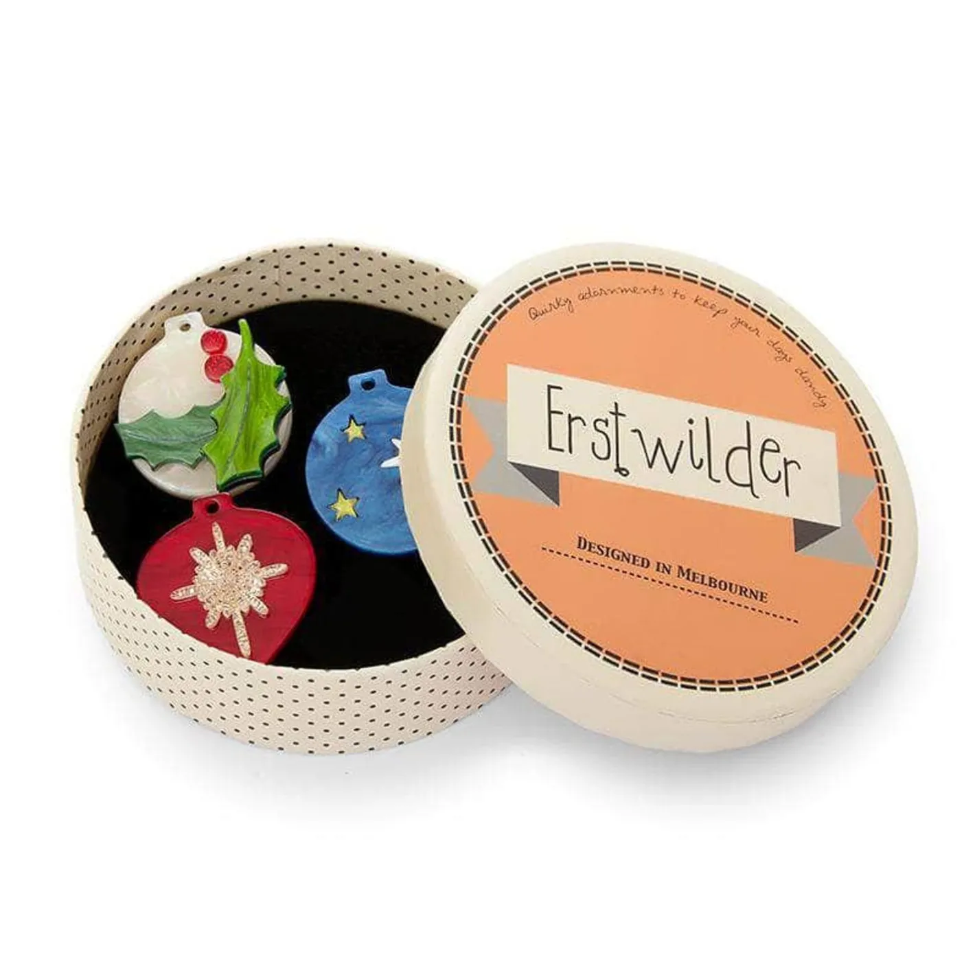 Erstwilder Trinket Trio Brooch Set^ Brooches