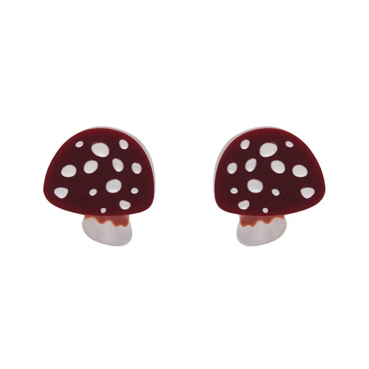 Erstwilder Twinning Toadstools Stud Earrings^ Earrings