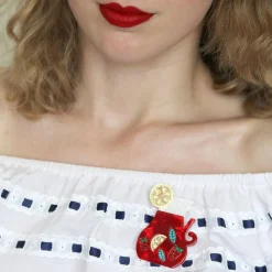 Erstwilder Vamos De Fiesta Brooch^ Brooches