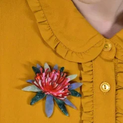 Erstwilder Waratah Warmth Brooch^ Brooches