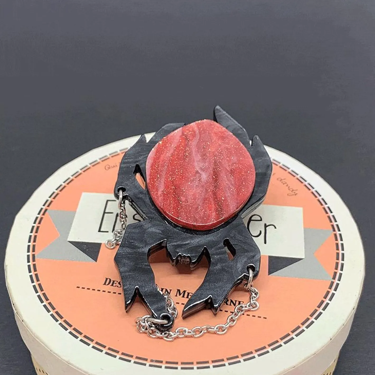 Erstwilder Web Spinning Wonder Brooch^ Brooches