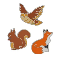 Erstwilder Wild And Free Pin Set^ Enamel Pins