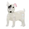 Erstwilder Willie The White Dog Brooch^ Brooches