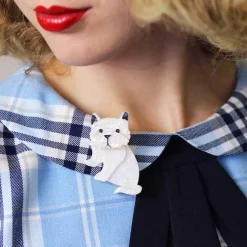 Erstwilder Winston The Westie Brooch^ Brooches