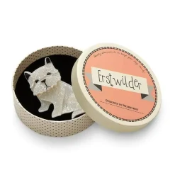 Erstwilder Winston The Westie Brooch^ Brooches