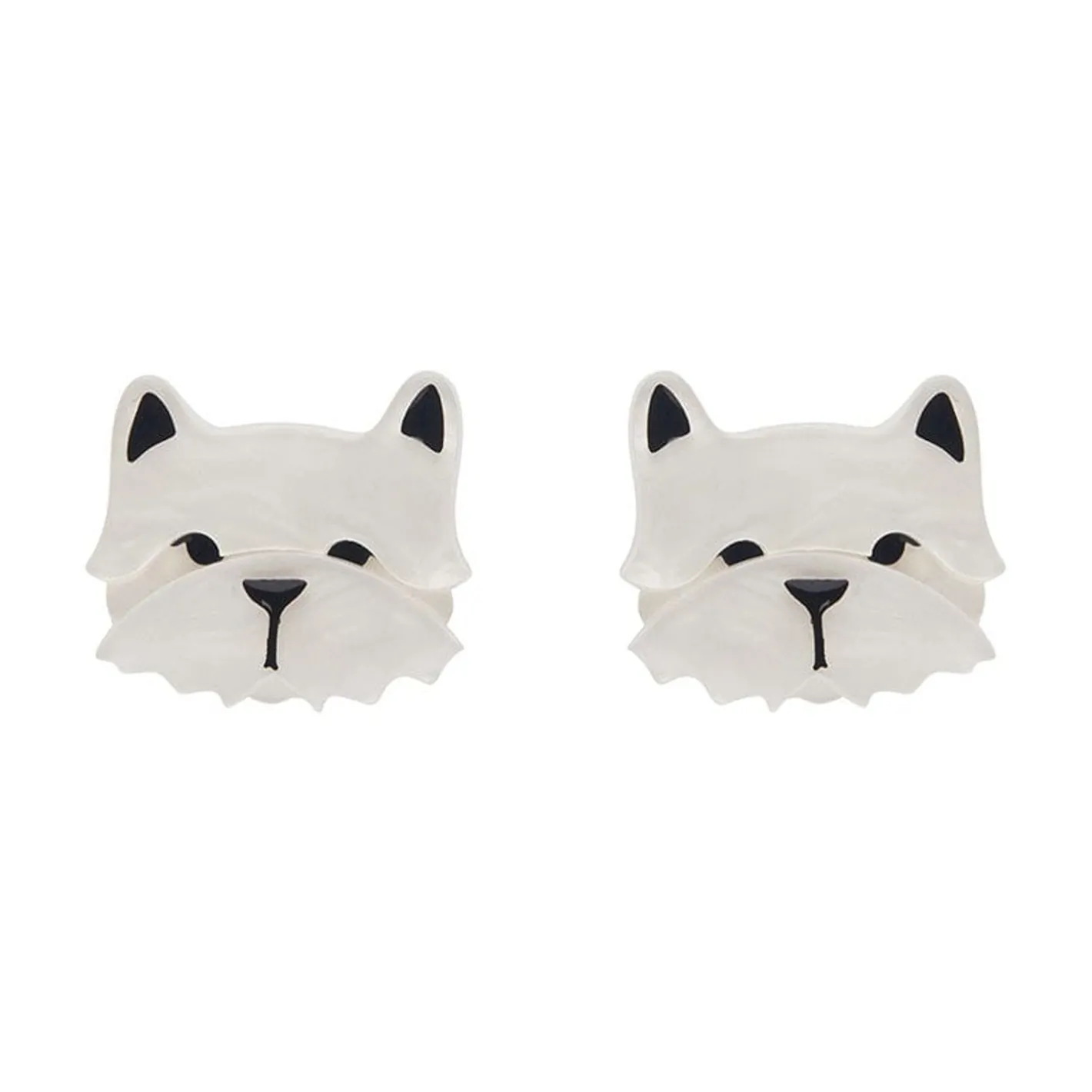 Erstwilder Winston The Westie Earrings^ Earrings