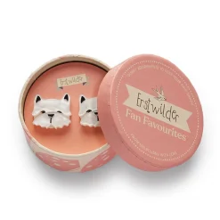Erstwilder Winston The Westie Earrings^ Earrings