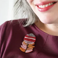 Erstwilder Wonderous Waratah Brooch^ Brooches