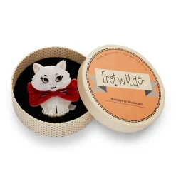 Erstwilder Wrapped Up In Love Kitten Brooch^ Brooches
