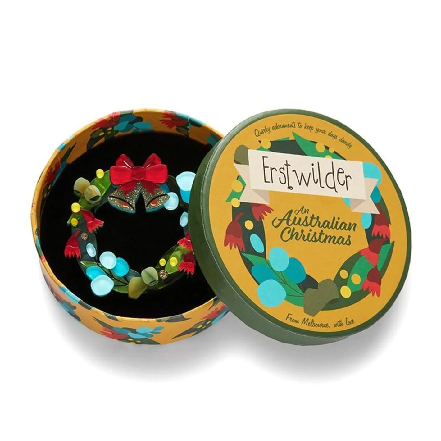 Erstwilder Wreath Down Under Brooch^ Brooches