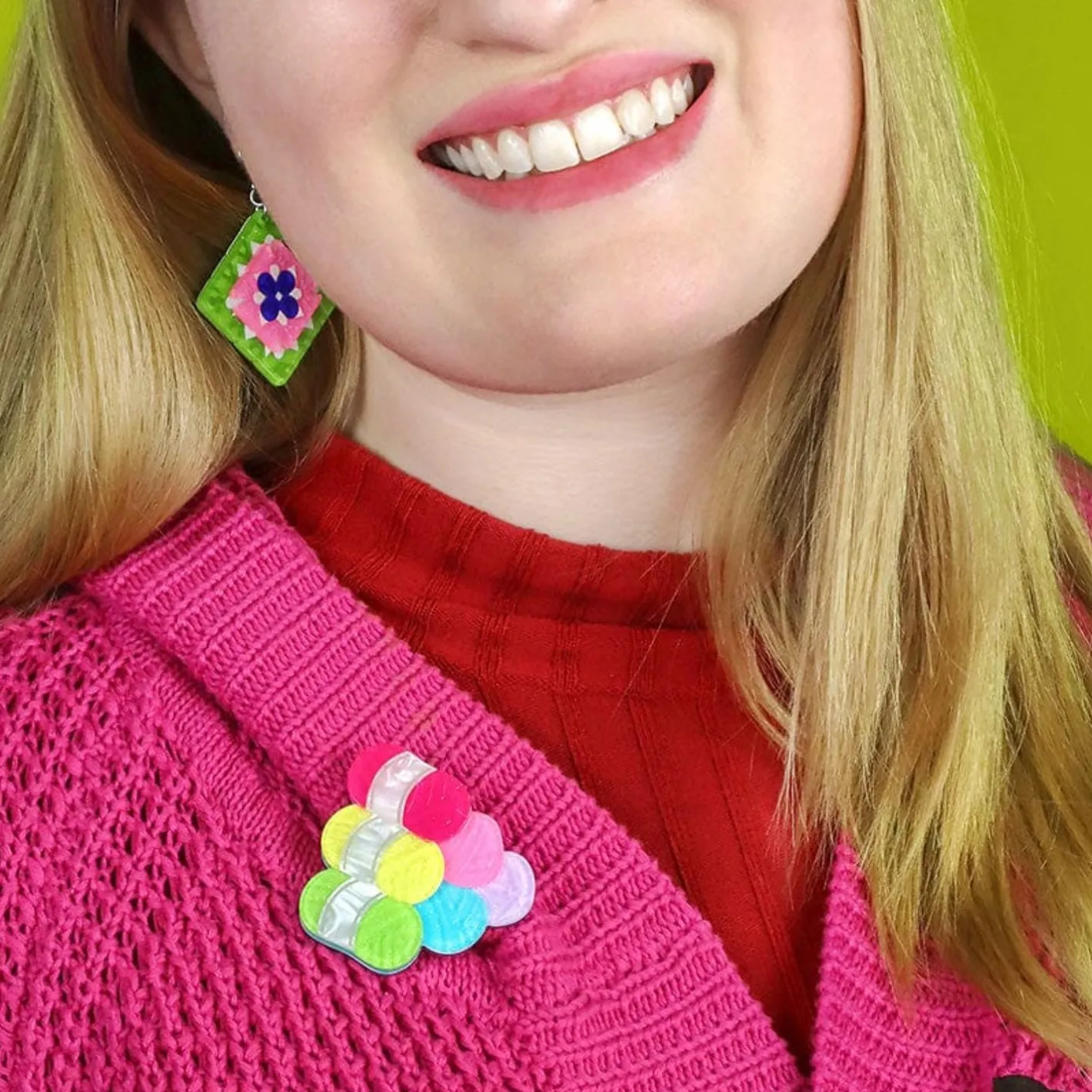 Erstwilder Yarn Spinner Brooch^ Brooches
