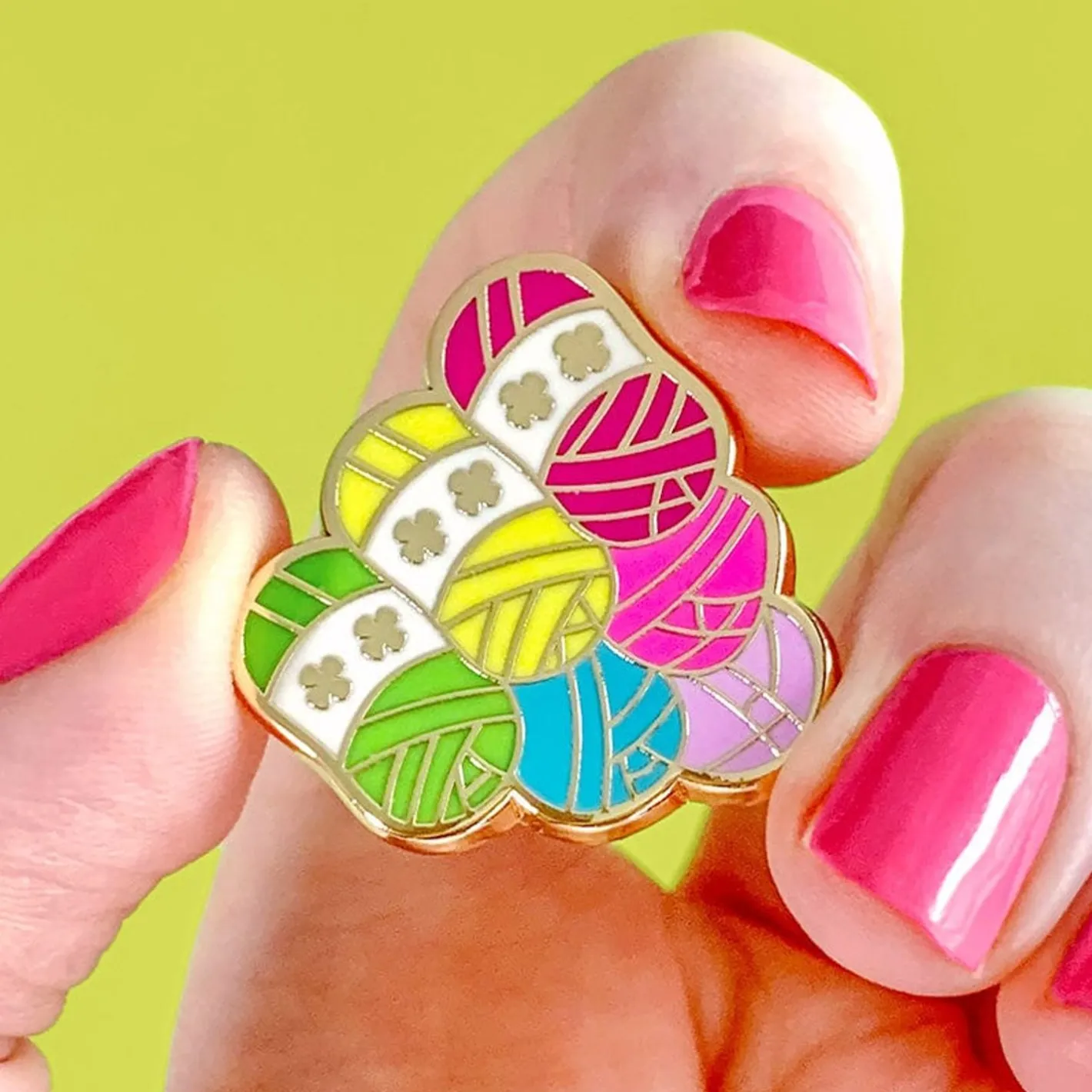 Erstwilder Yarn Spinner Brooch Enamel Pin^ Enamel Pins