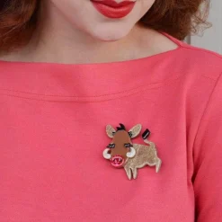Erstwilder Young Warthog Brooch^ Brooches