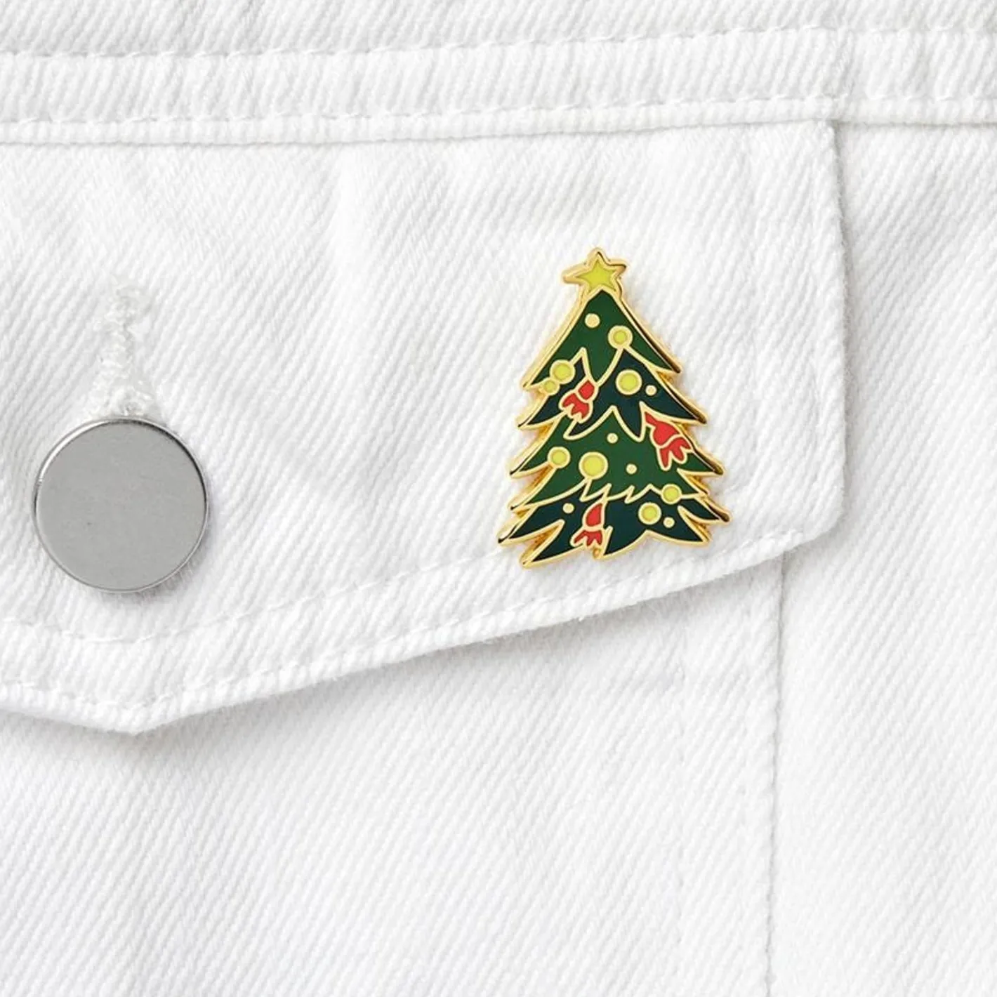 Erstwilder Yuletide Timber Enamel Pin^ Enamel Pins