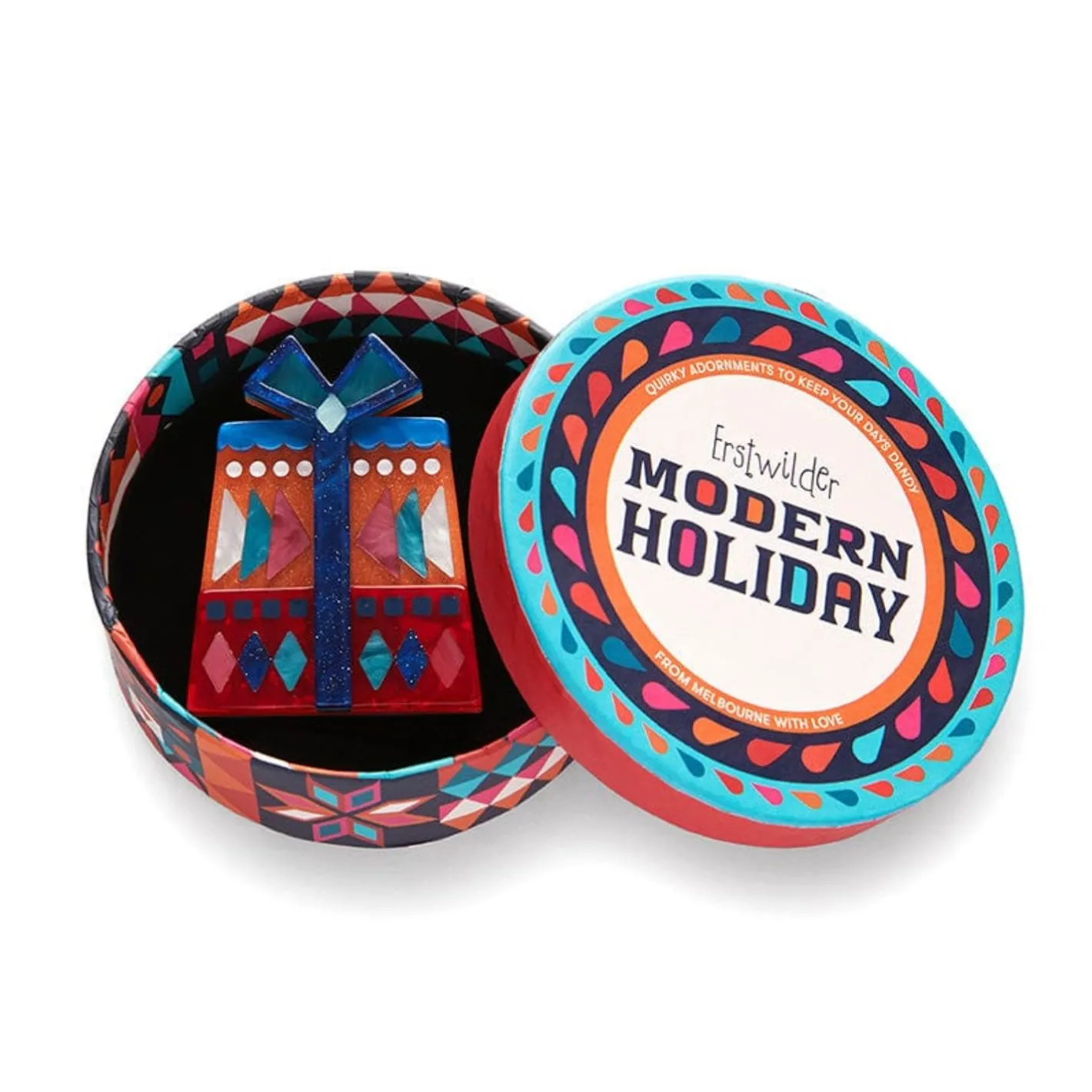 Erstwilder Yuletide Treasure Brooch^ Brooches