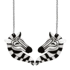 Erstwilder Zelda The Zany Zebra Necklace^ Necklaces