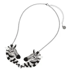 Erstwilder Zelda The Zany Zebra Necklace^ Necklaces