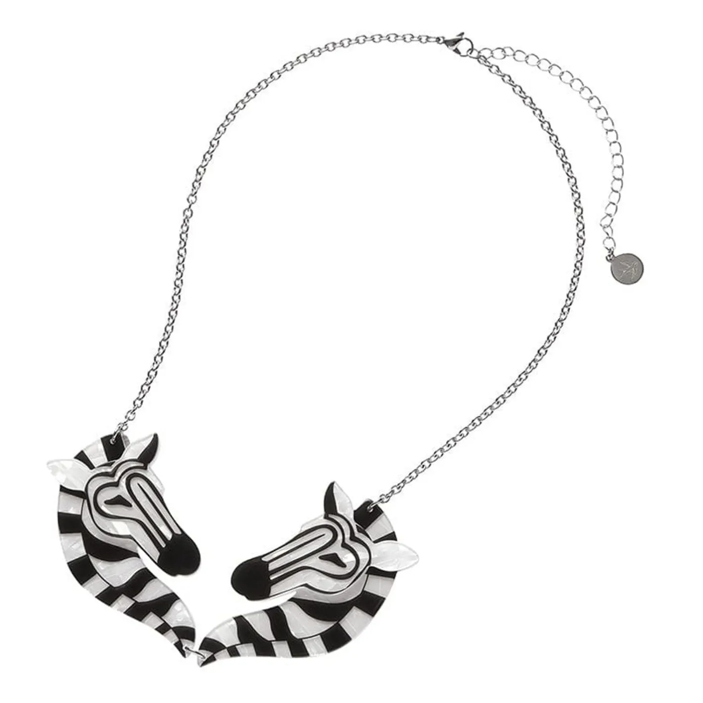 Erstwilder Zelda The Zany Zebra Necklace^ Necklaces