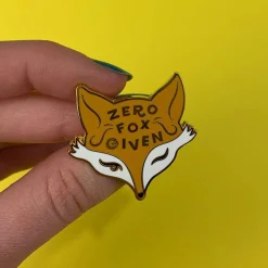 Erstwilder Zero Fox Given Enamel Pin^ Enamel Pins